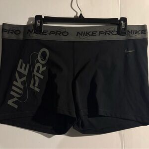 Nike Pro Black Athletic Shorts